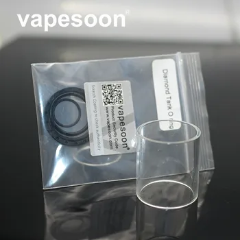 3pcs Replacement Pyrex Glass Tube + 3 set Oring seal ring for IJOY DIAMOND Tank 5.5ml / 4.0ml Atomizer Fit Wand / SABER 100w Kit
3pcs Replacement Pyrex Glass Tube + 3 set Oring seal ring for IJOY DIAMOND Tank 5.5ml / 4.0ml Atomizer Fit Wand / SABER 100w Kit