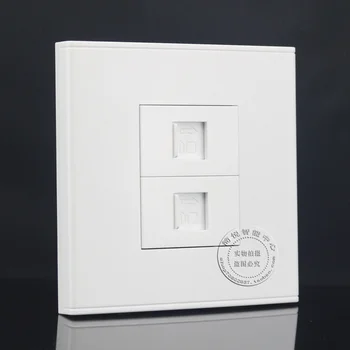 2 Ports Dual Network LAN RJ45 Cat5e Cat5 Outlet Panel Faceplate Home Adapter Plug
2 Ports Dual Network LAN RJ45 Cat5e Cat5 Outlet Panel Faceplate Home Adapter Plug