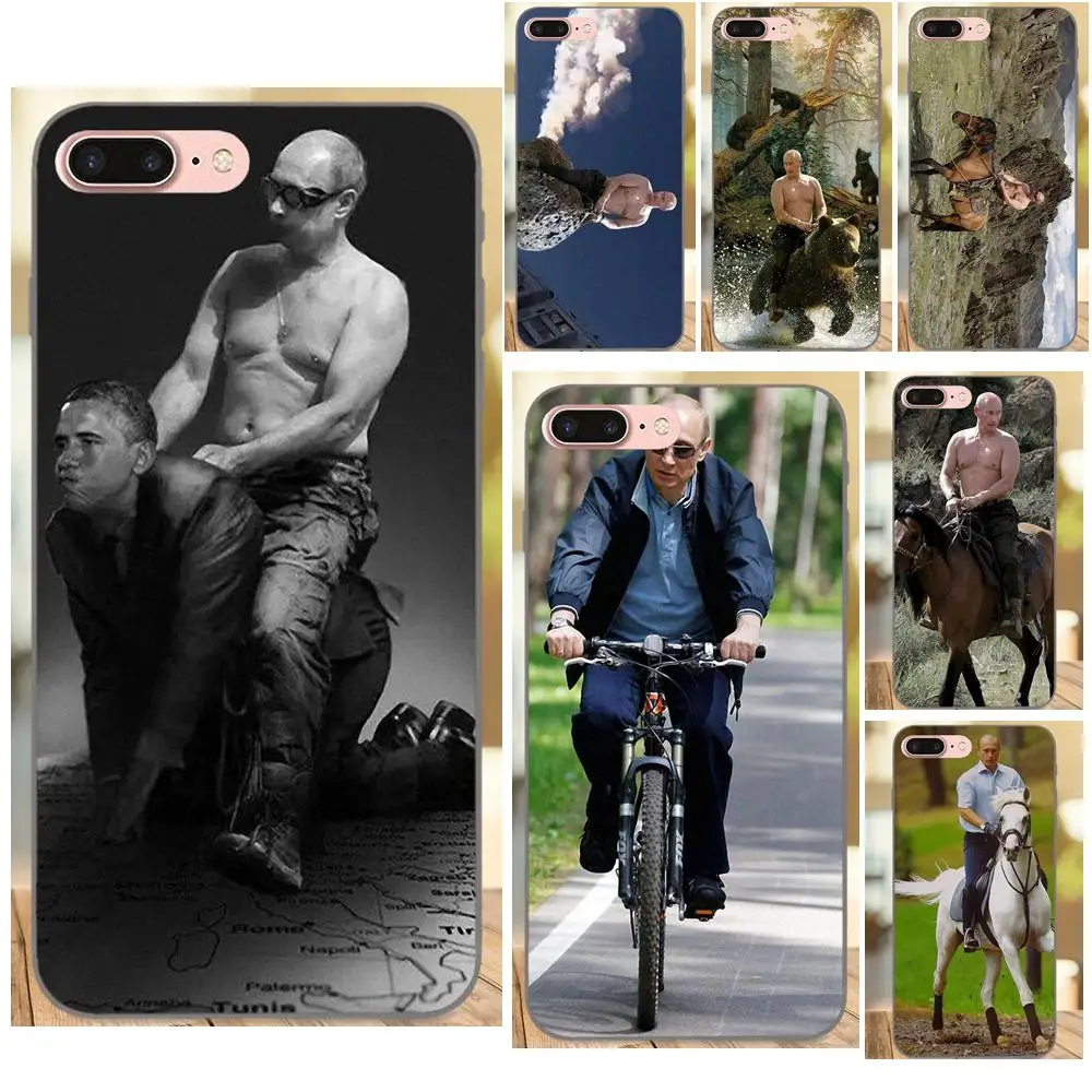 

New High Quality Multi Phone Case Mr Putin Russian President Riding For Xiaomi Redmi Note 2 3 4 4A 4X 5 5A 6 6A Plus Pro S2 Y2