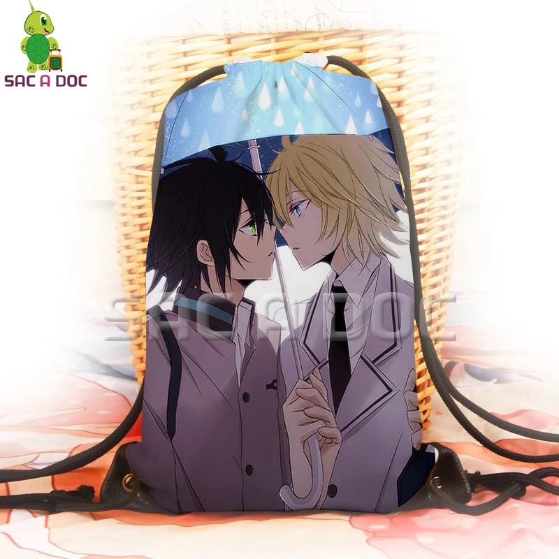 Anime Seraph of The End Yuichiro Mikaela Drawstring Bag 3D Backpack for Teenage Boys Girls School Bags Softback Travel Rucksack
Anime Seraph of The End Yuichiro Mikaela Drawstring Bag 3D Backpack for Teenage Boys Girls School Bags Softback Travel Rucksack