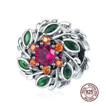 MOWIMO Hot Sale 925 Sterling Silver Flower Charm Wreath Bead Fit Original Silver Bracelets Pendant Charm Bracelet DIY BKC1062
MOWIMO Hot Sale 925 Sterling Silver Flower Charm Wreath Bead Fit Original Silver Bracelets Pendant Charm Bracelet DIY BKC1062