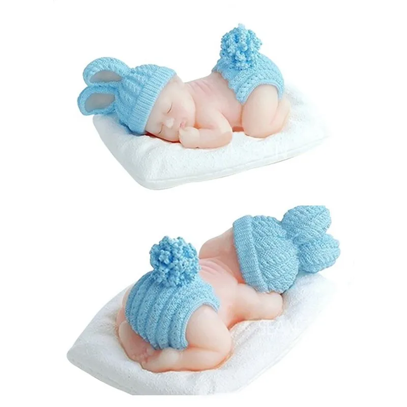 Sleeping Baby Shape 3D Fondant Cake Silicone Mold Food Grade Mould Chocolate Soap Candle Molds Form For Cake Decoration Tools
Sleeping Baby Shape 3D Fondant Cake Silicone Mold Food Grade Mould Chocolate Soap Candle Molds Form For Cake Decoration Tools