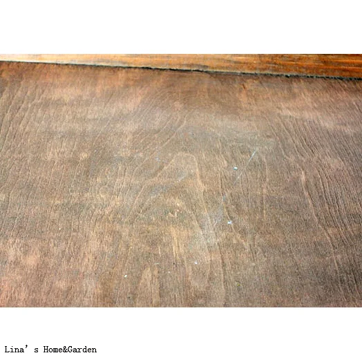 antique vintage solid rectangular wooden tray with 2 drawers (6)