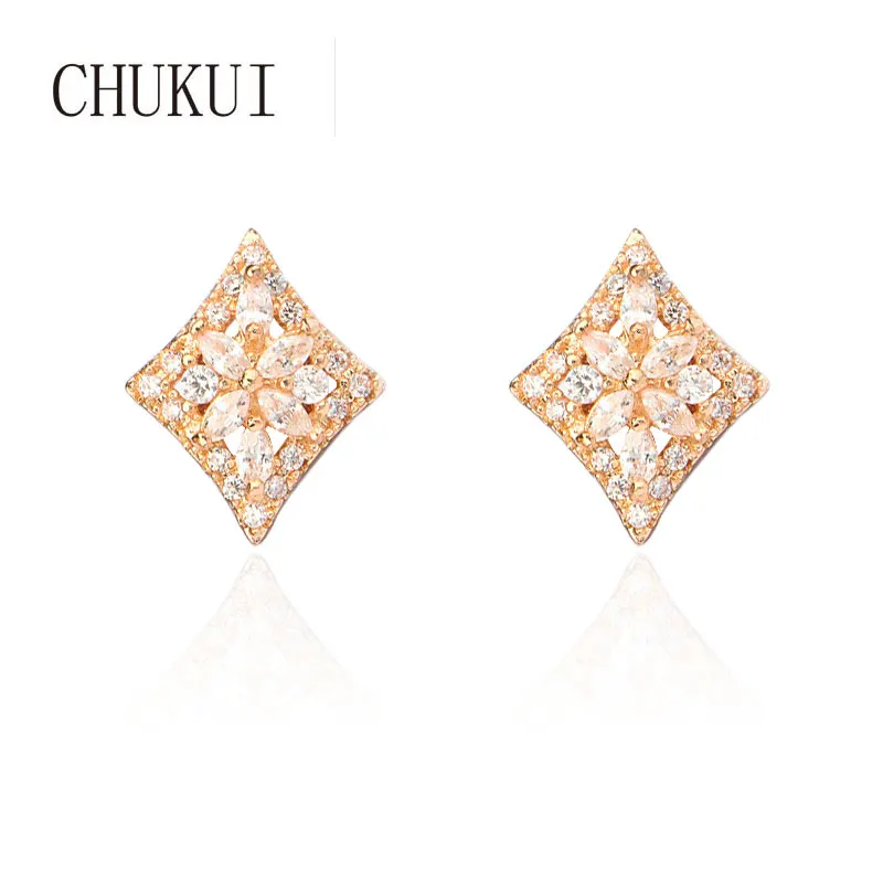 Wholesale Fashion Prismatic Geometric Crystal Women Earrings Stud Micro Pave CZ Earing Silver Girls Aretes Colgantes De Mujer
Wholesale Fashion Prismatic Geometric Crystal Women Earrings Stud Micro Pave CZ Earing Silver Girls Aretes Colgantes De Mujer