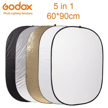 Godox 5 in 1 60*90cm Background Board Round Rectangle Reflector Collapsible Lighting Diffuser Disc Black Silver Gold White
Godox 5 in 1 60*90cm Background Board Round Rectangle Reflector Collapsible Lighting Diffuser Disc Black Silver Gold White