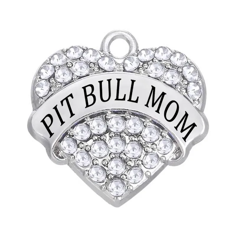 Dropshipping Aliexpress New Fashion Rhinestone Hearts Mom Dog Pitbull Charm
Dropshipping Aliexpress New Fashion Rhinestone Hearts Mom Dog Pitbull Charm