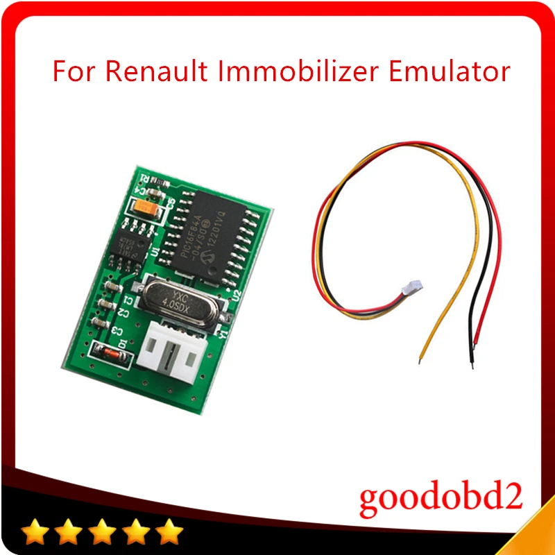 For Renault Immobilizer Emulator Work with Renault ECU Decoder PCB Board Immo Emulator Tool with Wires Connected
For Renault Immobilizer Emulator Work with Renault ECU Decoder PCB Board Immo Emulator Tool with Wires Connected