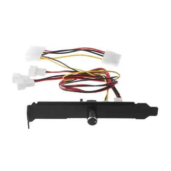 3 Channel Computer PC Cooling Fan Controller Cooler Speed Regulator For PCI Temperature Control Regulation CPU Housing VGA HDD F
3 Channel Computer PC Cooling Fan Controller Cooler Speed Regulator For PCI Temperature Control Regulation CPU Housing VGA HDD F