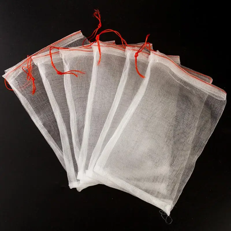 50Pcs Polyethylene Fruit Net Bag Garden Plants Fruit Protection Bag Anti Bird Drawstring Net Bag Plant gardening Grow Bag 4sizes
50Pcs Polyethylene Fruit Net Bag Garden Plants Fruit Protection Bag Anti Bird Drawstring Net Bag Plant gardening Grow Bag 4sizes