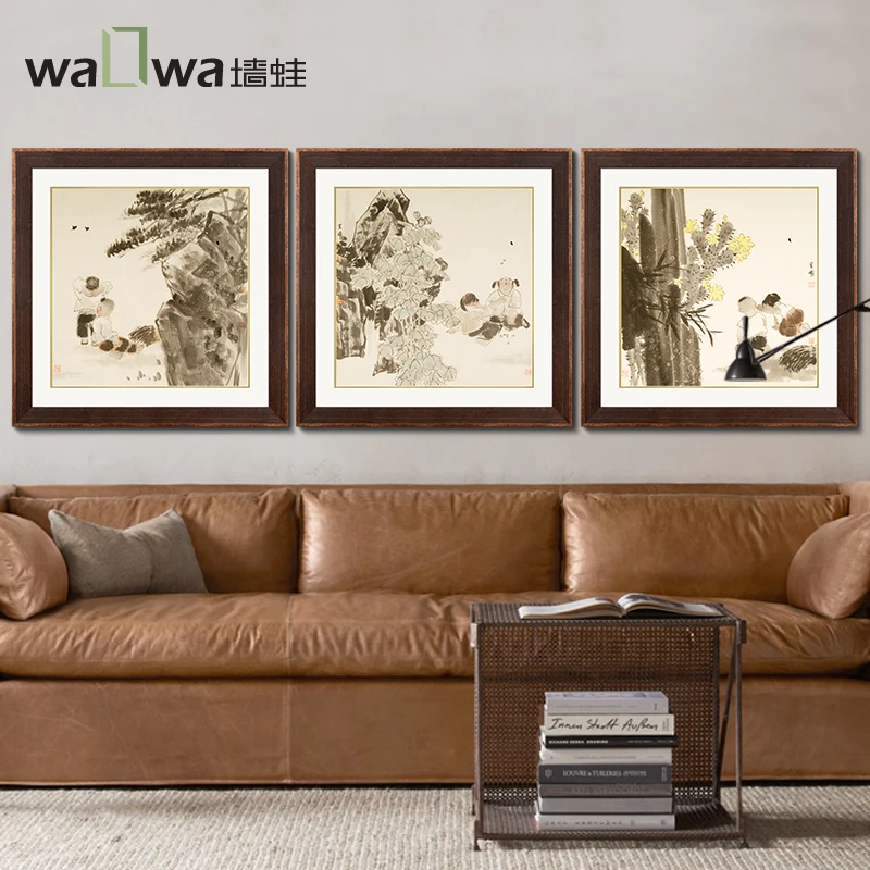 Shen Keming's wall frog modern minimalist frame wall hanging painting Chinese entrance mural decoration painting the living room
Shen Keming's wall frog modern minimalist frame wall hanging painting Chinese entrance mural decoration painting the living room