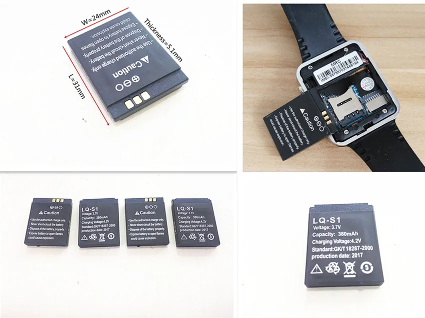 Liter energy battery 4pcs 380mAh Rechargeable li Polymer Li-ion Battery For DZ09 A1 W8 smart watch battery mobile phone 502431
Liter energy battery 4pcs 380mAh Rechargeable li Polymer Li-ion Battery For DZ09 A1 W8 smart watch battery mobile phone 502431