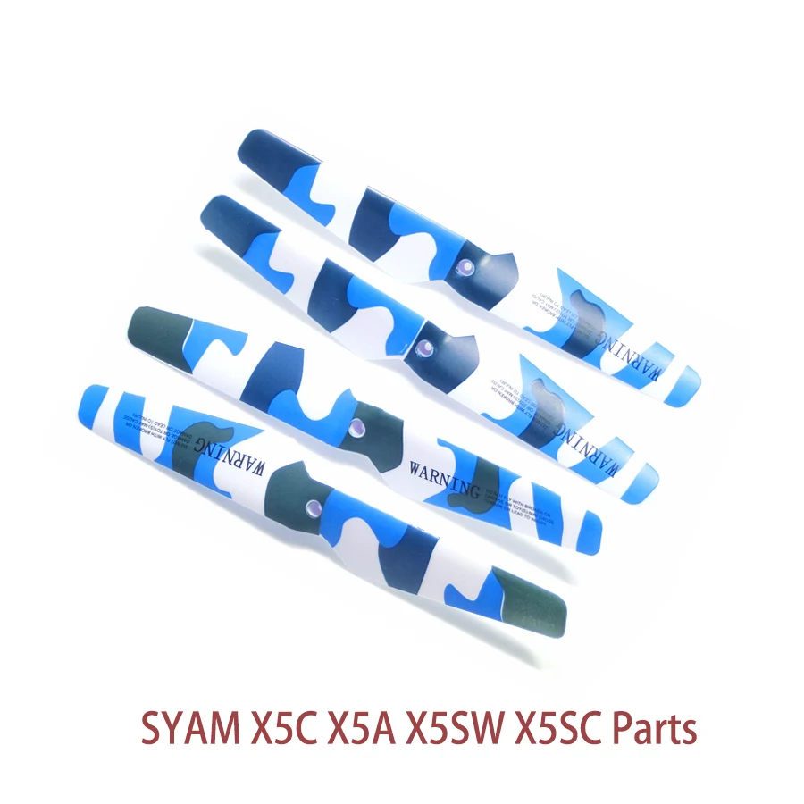 4pcs/Set 5 colors Camouflage Propellers Blade Replacement Spare Parts Accessories for Syma X5 X5C X5SC X5SW M68 Hot Sale
4pcs/Set 5 colors Camouflage Propellers Blade Replacement Spare Parts Accessories for Syma X5 X5C X5SC X5SW M68 Hot Sale