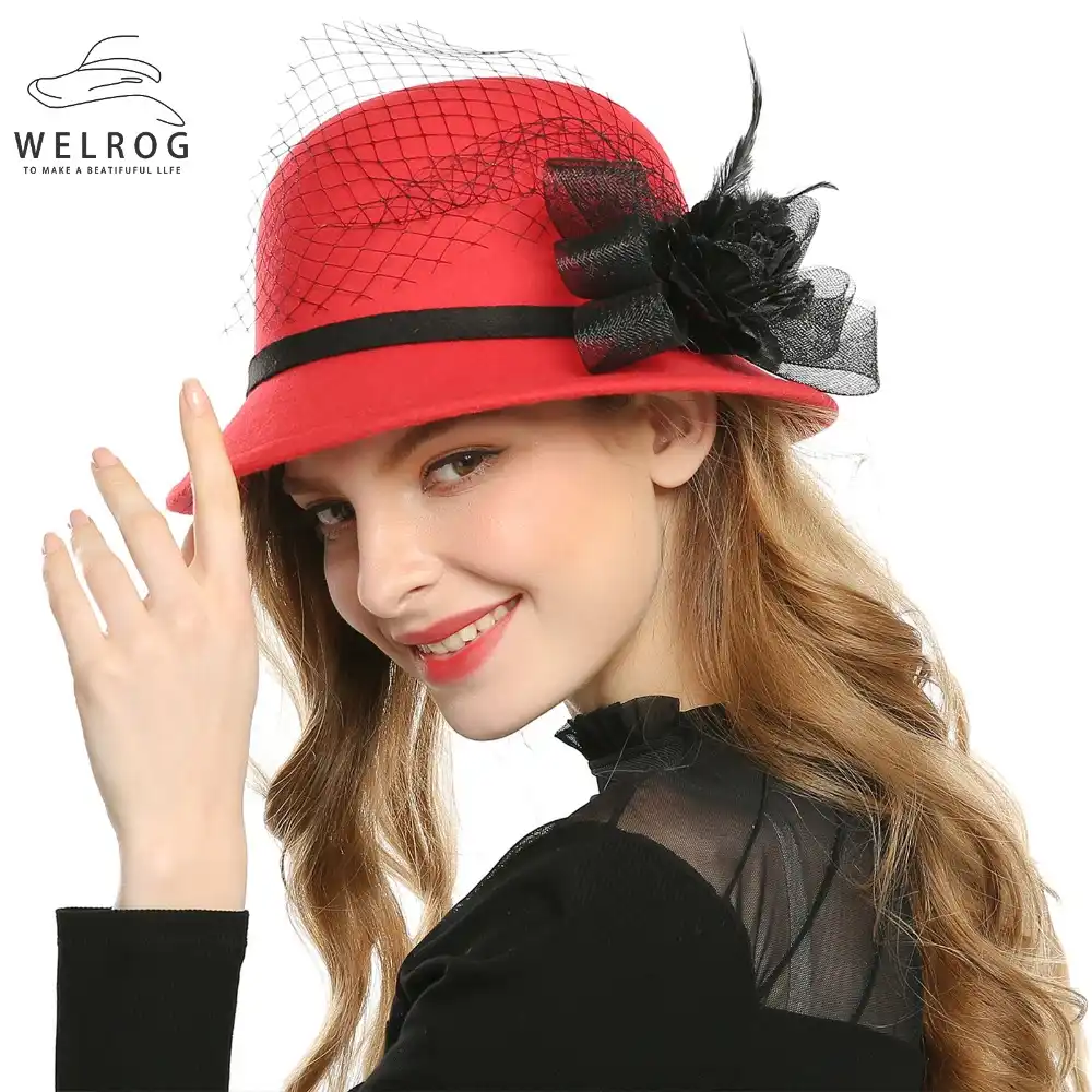 ladies velvet hats