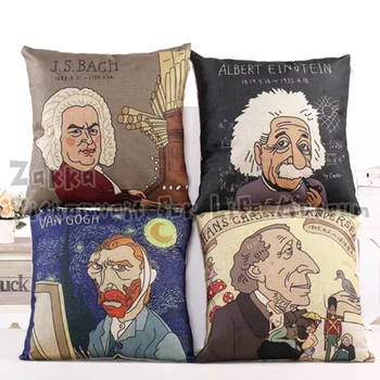 1Pcs Free shipping New arrival Zakka Cartoon Famous People cotton sofa pillow cover Car cushion cover Bedding home decoraiton
1Pcs Free shipping New arrival Zakka Cartoon Famous People cotton sofa pillow cover Car cushion cover Bedding home decoraiton