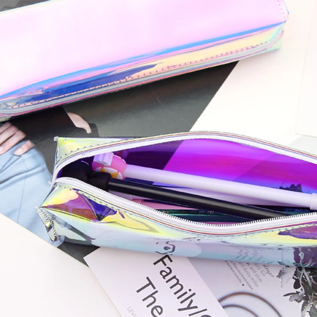 2019 New Style Large Capacity Fashion Girl Boy Shining Pencil Case Colorful Transparent Pen Box Student Pencilcase
2019 New Style Large Capacity Fashion Girl Boy Shining Pencil Case Colorful Transparent Pen Box Student Pencilcase