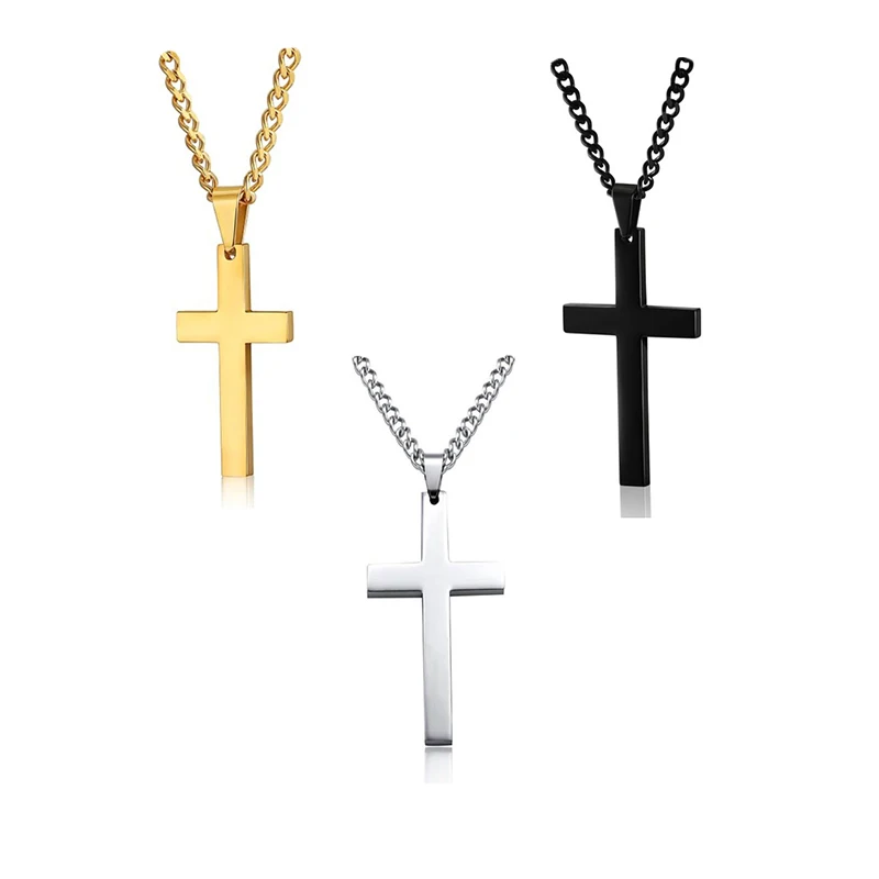 Unisex's Men metal Cross Necklace Pendant Link Chain Crucifix Jesus Necklace Statement Jewelry Fashion Punk Jewelry
Unisex's Men metal Cross Necklace Pendant Link Chain Crucifix Jesus Necklace Statement Jewelry Fashion Punk Jewelry