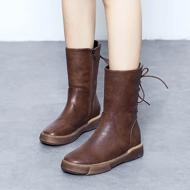Genuine leather shz boots female 2021 winter new flat bottom plus velvet cotton boots british wind retro wild women's bootshj
Genuine leather shz boots female 2021 winter new flat bottom plus velvet cotton boots british wind retro wild women's bootshj