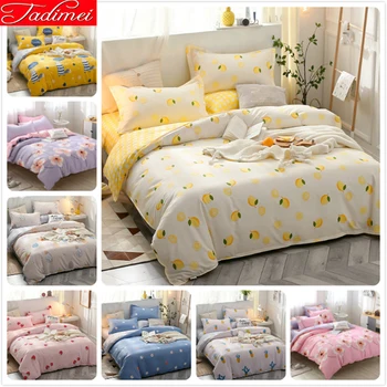 Single Twin Full Double Queen King Big Size Quilt Duvet Cover 3/4 pcs Bedding Set Adult Kids Child Soft Cotton Bed Linen 150x200
Single Twin Full Double Queen King Big Size Quilt Duvet Cover 3/4 pcs Bedding Set Adult Kids Child Soft Cotton Bed Linen 150x200
