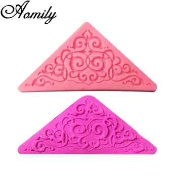 Aomily Beautiful DIY Flower Lace Fondant Mold Patisseries Silicone Mousse Brim Decor Sugarcraft Icing Mat Pad Pastry Baking Tool
Aomily Beautiful DIY Flower Lace Fondant Mold Patisseries Silicone Mousse Brim Decor Sugarcraft Icing Mat Pad Pastry Baking Tool