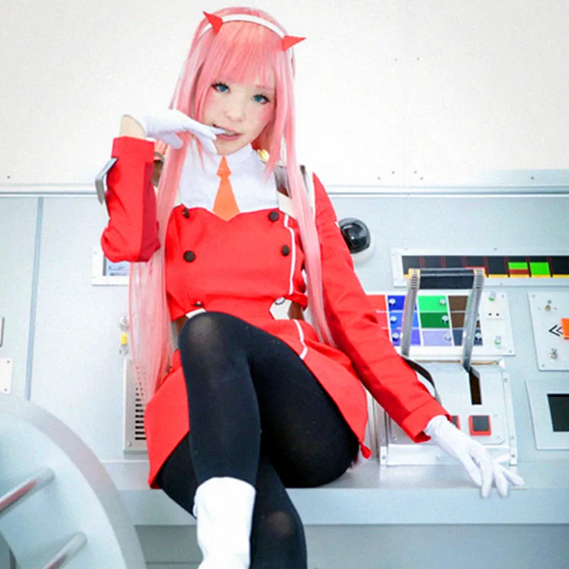 ZERO TWO cosplay costumes red dress Japanese anime DARLING in the FRANXX clothing Halloween costumes Spot supply
ZERO TWO cosplay costumes red dress Japanese anime DARLING in the FRANXX clothing Halloween costumes Spot supply