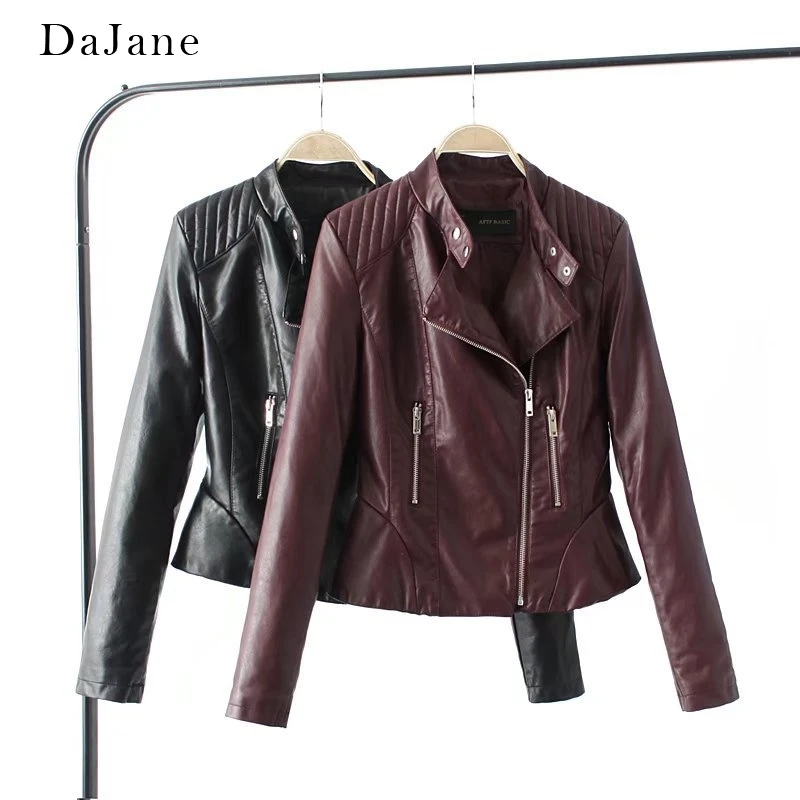 Autumn New women's PU Leather Jacket long-sleeved Shirt Jacket Manufacturers Leather Jacket Women
Autumn New women's PU Leather Jacket long-sleeved Shirt Jacket Manufacturers Leather Jacket Women