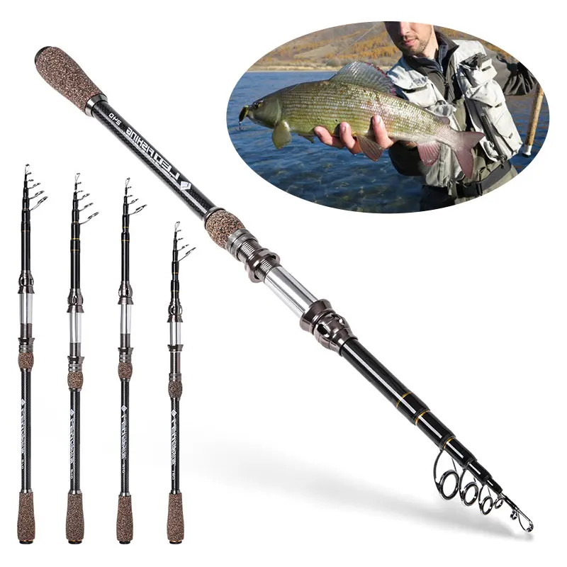 Fishing Rod Lure Carbon 1.8-2.7m Portable Travel Power Hand Casting Fishing Rod Tackle Superhard Spinning Telescopic Fishing Rod
Fishing Rod Lure Carbon 1.8-2.7m Portable Travel Power Hand Casting Fishing Rod Tackle Superhard Spinning Telescopic Fishing Rod