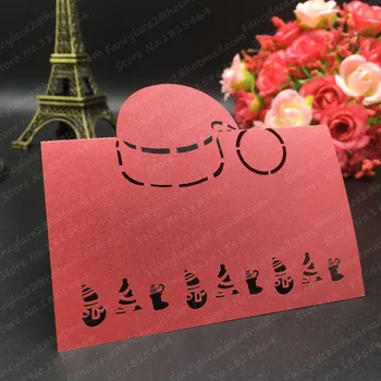 50pcs Happy Christmas Hat Place Name Cards Paper Wine Glass Cup Table Invitation Card Christmas Party Invitation Decoration
50pcs Happy Christmas Hat Place Name Cards Paper Wine Glass Cup Table Invitation Card Christmas Party Invitation Decoration