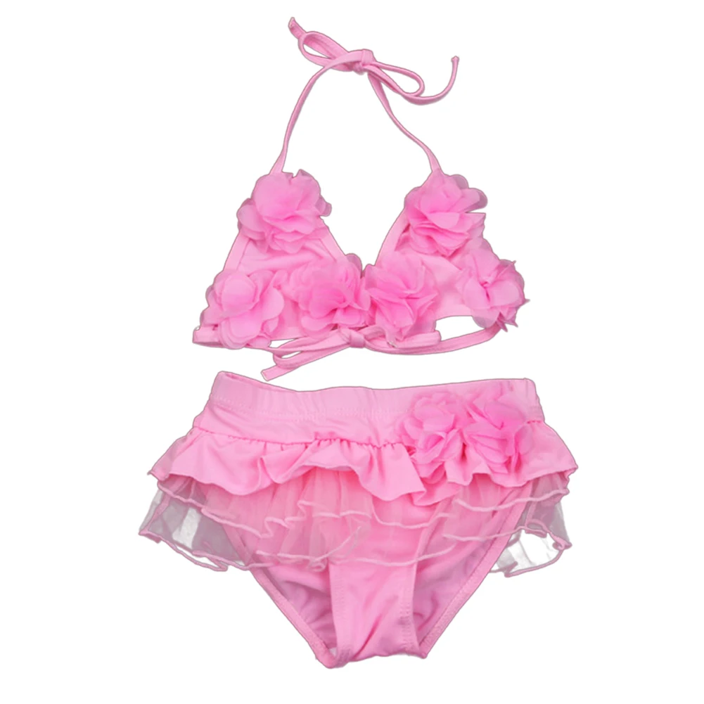 Girl Summer Swimsuit Lace Tankini Bikini Set Kids Children Flower Swimmable Costume Swimwear
Girl Summer Swimsuit Lace Tankini Bikini Set Kids Children Flower Swimmable Costume Swimwear