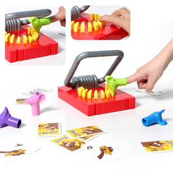 Squeak Game It's a Trap!Watch out for the snap!Grab your cheese but watch out for the mousetrap!Funny board game for 2-4 players
Squeak Game It's a Trap!Watch out for the snap!Grab your cheese but watch out for the mousetrap!Funny board game for 2-4 players
