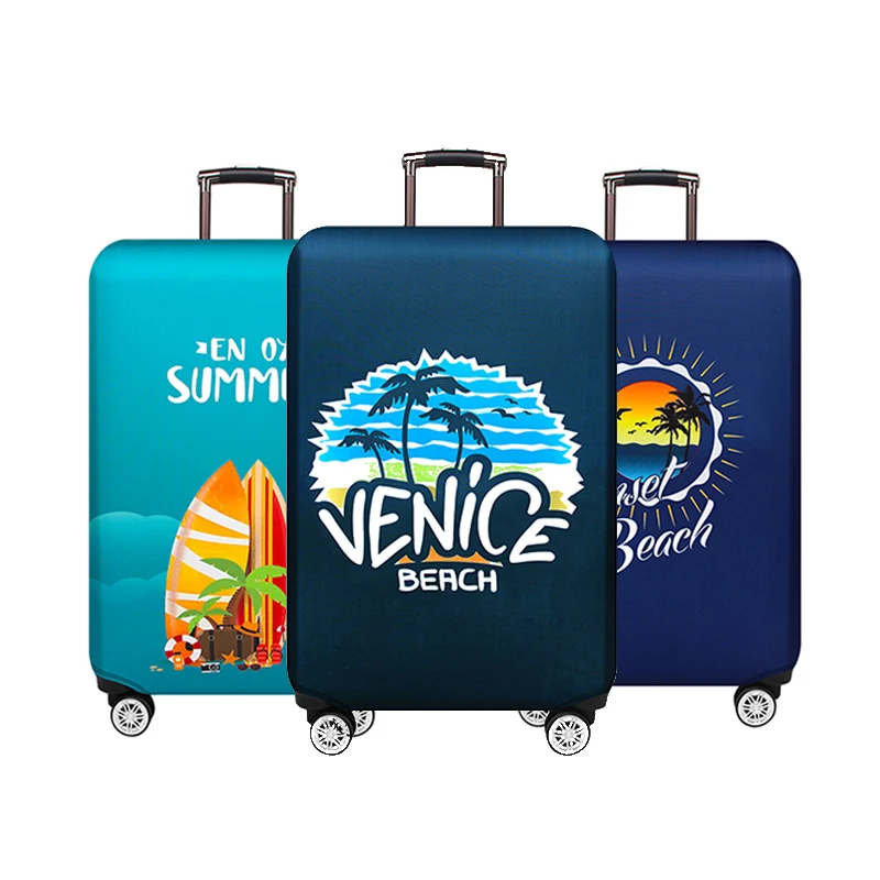 Large Elastic Suitcase Covers Travel Luggage Protective Cover Fashion Trolley Waterproof Protect Dust Bag Accessories Supplies 
Large Elastic Suitcase Covers Travel Luggage Protective Cover Fashion Trolley Waterproof Protect Dust Bag Accessories Supplies