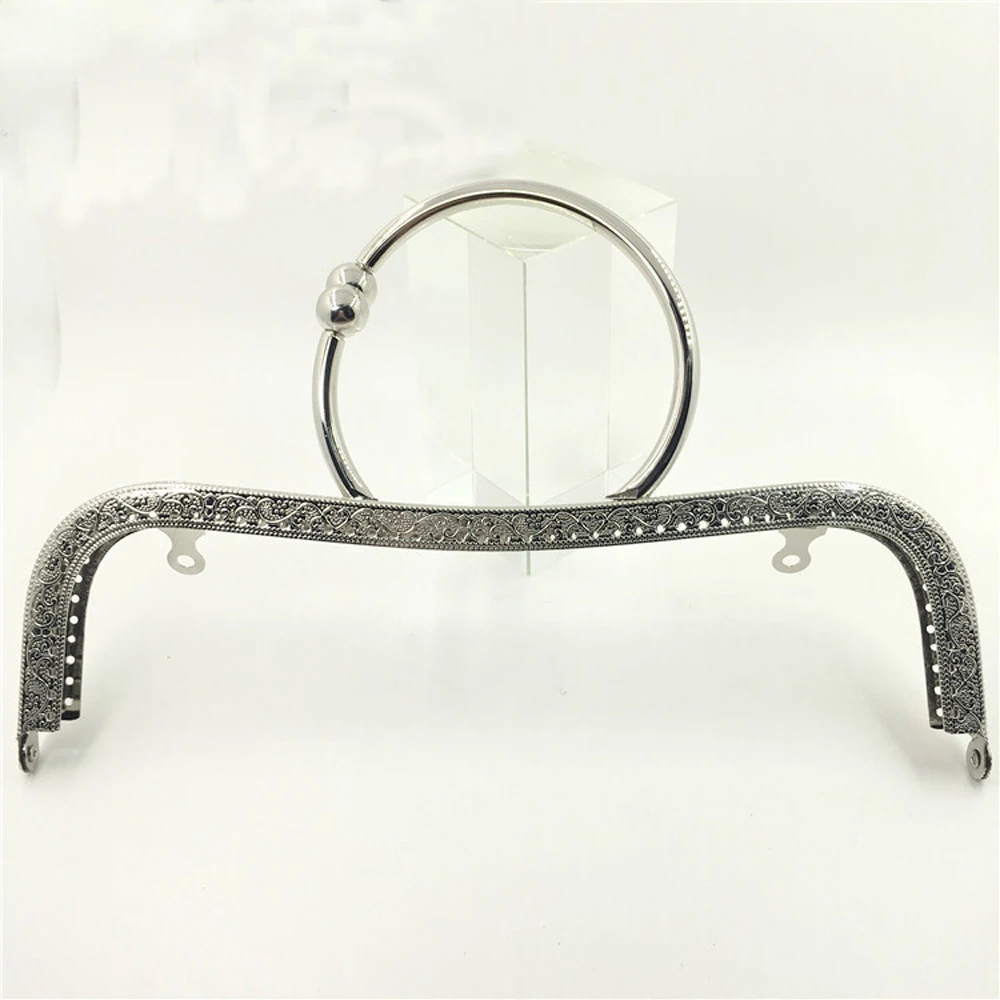 22cm M shape knurling edge metal women purse frame clasp bag making hardware accessories 5pcs/lot
22cm M shape knurling edge metal women purse frame clasp bag making hardware accessories 5pcs/lot