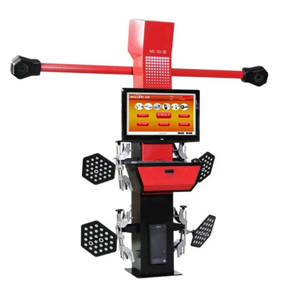 32''LCD Movable Beam Auto 3D Wheel Alignment Machine With CE Certification Car Aligner
32''LCD Movable Beam Auto 3D Wheel Alignment Machine With CE Certification Car Aligner