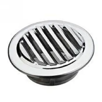 80/100/120mm Silver Stainless Steel Ventilation Grille Round Air Grille with Flange Insect Protection
80/100/120mm Silver Stainless Steel Ventilation Grille Round Air Grille with Flange Insect Protection