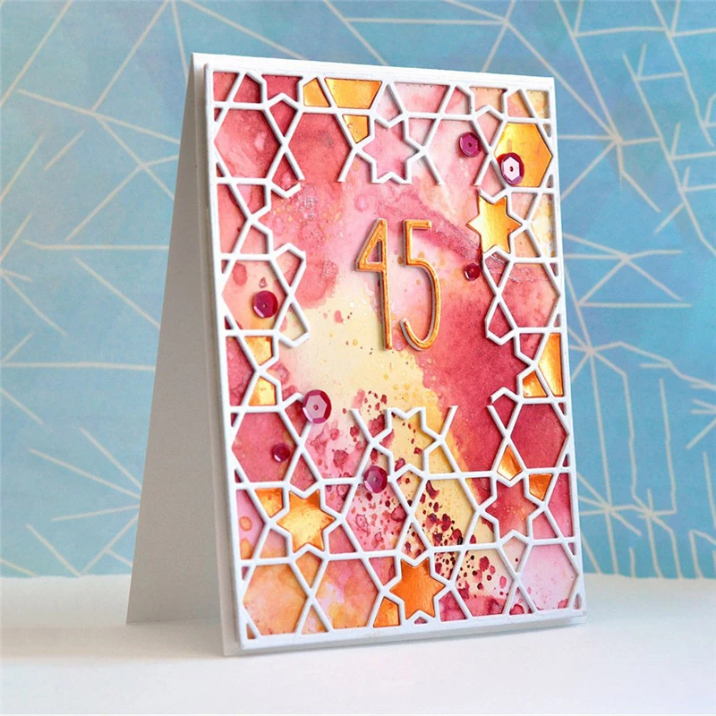 DiyArts Star Cover Background Metal Cutting Dies Stencils for DIY Scrapbooking Photo Album Decorative Embossing DIY Paper Cards
DiyArts Star Cover Background Metal Cutting Dies Stencils for DIY Scrapbooking Photo Album Decorative Embossing DIY Paper Cards