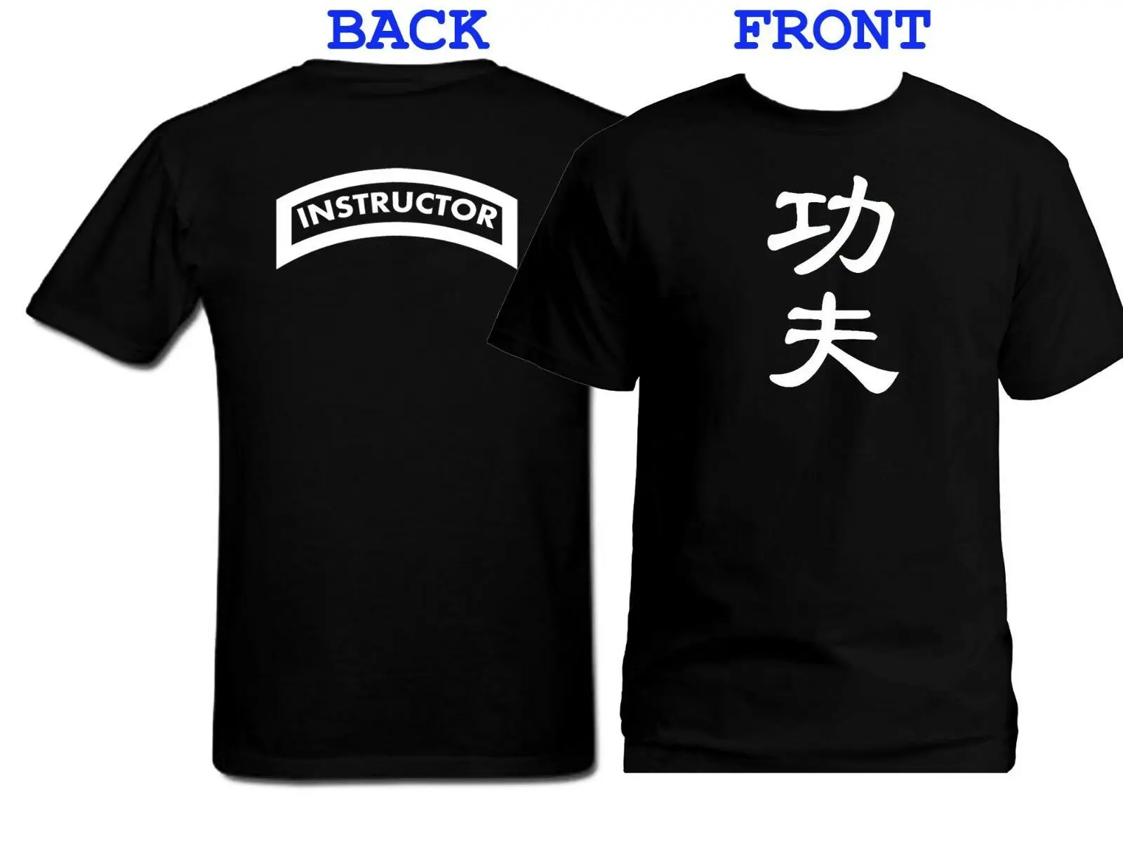 Kung Fu Kungfu Instructor Chinese Script MMA Black 100% Cotton Graphic T-shirt Mens
Kung Fu Kungfu Instructor Chinese Script MMA Black 100% Cotton Graphic T-shirt Mens