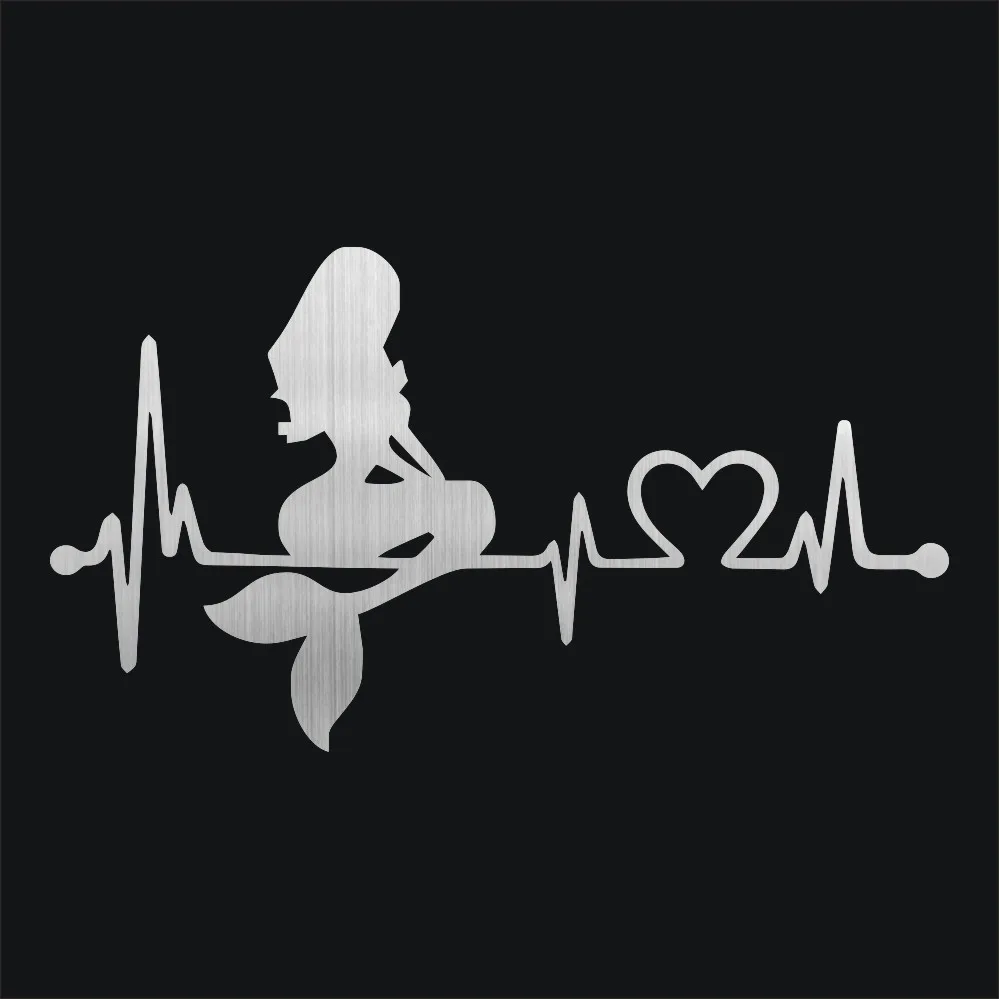 Rylybons Heartbeat Mermaid Car Stickers Car-Styling for Car Motorcycle Accessories in Window Wall Body Funny Car Stickers
Rylybons Heartbeat Mermaid Car Stickers Car-Styling for Car Motorcycle Accessories in Window Wall Body Funny Car Stickers