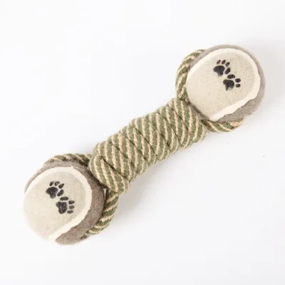 Pet dog toys molar supplies environmentally friendly cotton rope tennis ball bite knots cats large dogs Poodle toys
Pet dog toys molar supplies environmentally friendly cotton rope tennis ball bite knots cats large dogs Poodle toys