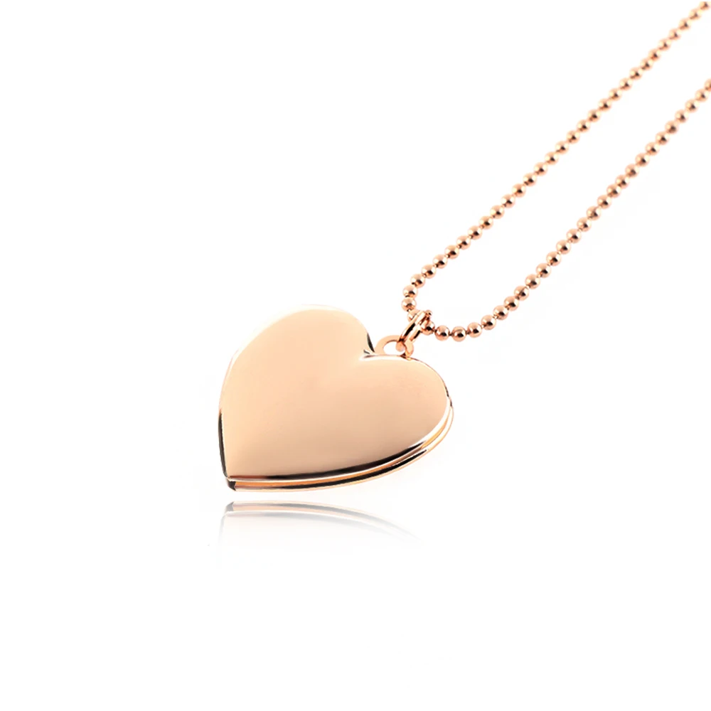 Women Men Fashion Silver/Rose Gold Heart Shaped Necklace Pendant For Friend Photo Picture Frame Locket Necklaces Jewlery Gift
Women Men Fashion Silver/Rose Gold Heart Shaped Necklace Pendant For Friend Photo Picture Frame Locket Necklaces Jewlery Gift