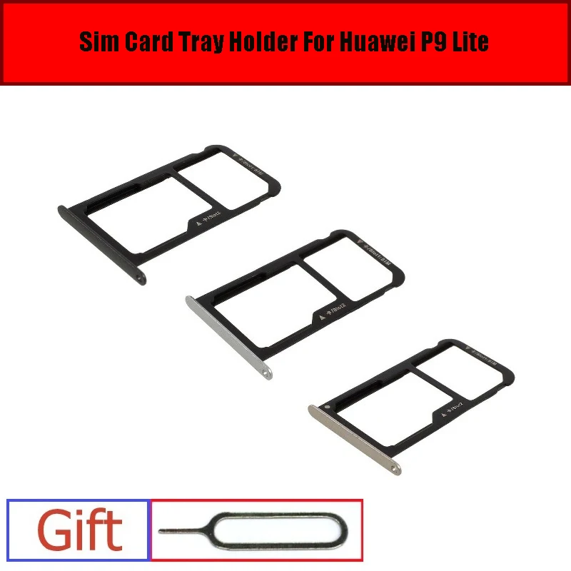 Sim&Micro SD Card Tray Holder For Huawei P9 Lite G9 VNS-L21 L22 L23 L31 L53 SIM Card Slot Tray Reader Adapter Parts 3 Colors
Sim&Micro SD Card Tray Holder For Huawei P9 Lite G9 VNS-L21 L22 L23 L31 L53 SIM Card Slot Tray Reader Adapter Parts 3 Colors