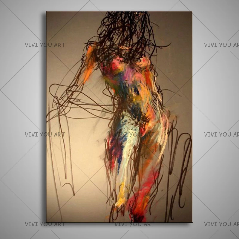 Handmade Wall Painting Hand-painted Abstract Figure Oil Painting On Canvas Sexy Nude Art Paintings Impressionst Picture Decor
Handmade Wall Painting Hand-painted Abstract Figure Oil Painting On Canvas Sexy Nude Art Paintings Impressionst Picture Decor
