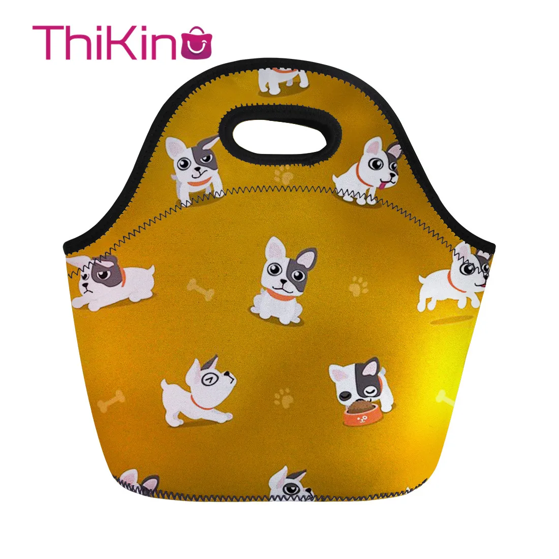 Thikin Lovely Bulldog Lunch Bag For Women Cute Dog Printing Thermal Lunchbox Travel Lancheira Kid Girl Cooler Food Bag lunchbag
Thikin Lovely Bulldog Lunch Bag For Women Cute Dog Printing Thermal Lunchbox Travel Lancheira Kid Girl Cooler Food Bag lunchbag