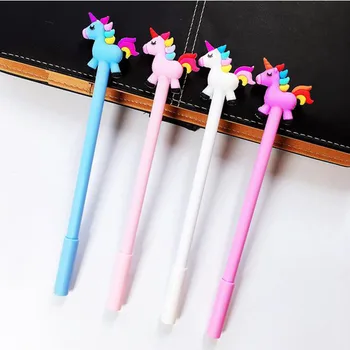 2pc Cute Unicorn Pen Kawaii Colored Unicorn Black Ink Rollerball Gel Pen Writing School Supplies Korean Stationery Signature Pen
2pc Cute Unicorn Pen Kawaii Colored Unicorn Black Ink Rollerball Gel Pen Writing School Supplies Korean Stationery Signature Pen