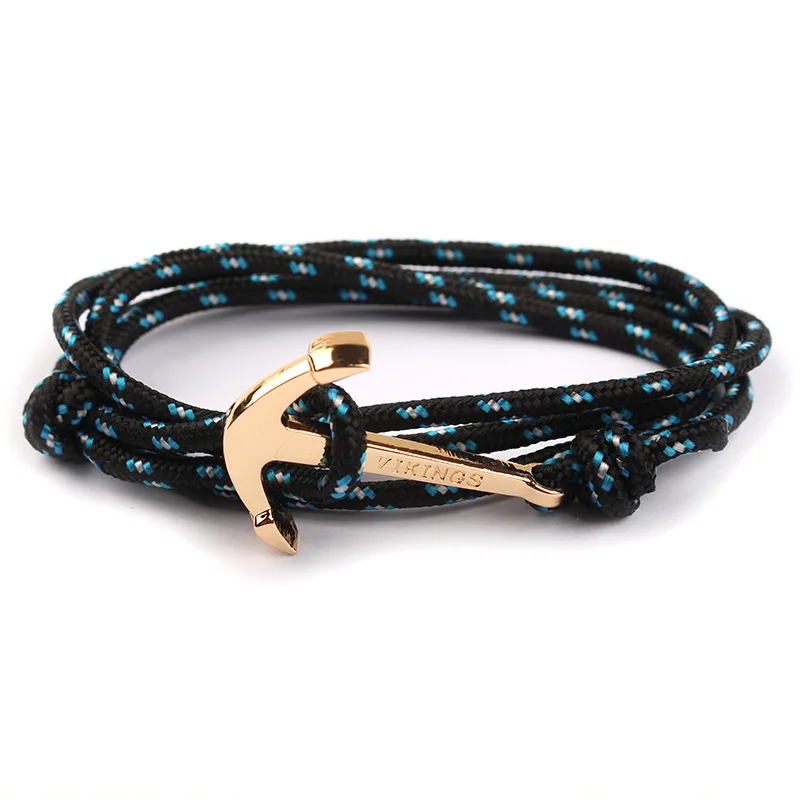 Gold Alloy Anchor Multilayer Rope Chain Bracelet For Men Best Friend Wrap Bracelet Jewelry Gift
Gold Alloy Anchor Multilayer Rope Chain Bracelet For Men Best Friend Wrap Bracelet Jewelry Gift
