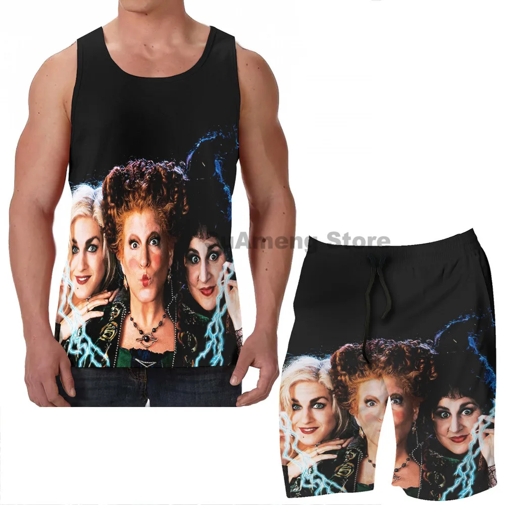 Summer Casual funny print men Tank Tops Women Hocus Pocus (2) men Board beach shorts women sets fitness sleeveless vest
Summer Casual funny print men Tank Tops Women Hocus Pocus (2) men Board beach shorts women sets fitness sleeveless vest