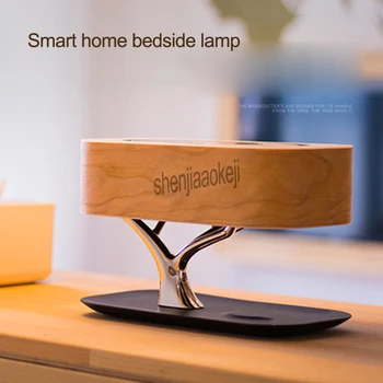 Smart home bedside lamp Multi-function Bluetooth audio table lamp Intelligent LED Night Light wireless charging table lamp 1pc
Smart home bedside lamp Multi-function Bluetooth audio table lamp Intelligent LED Night Light wireless charging table lamp 1pc