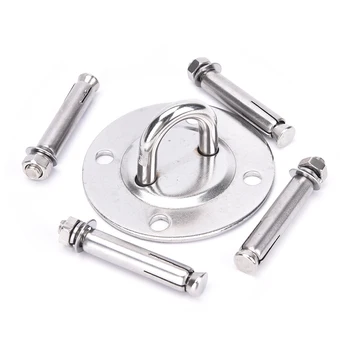 1 Set Outdoor Fitness Equipment Ceiling Wall Useful Mount Anchor Bracket Hook for Aerial Training Straps Yoga Swing
1 Set Outdoor Fitness Equipment Ceiling Wall Useful Mount Anchor Bracket Hook for Aerial Training Straps Yoga Swing