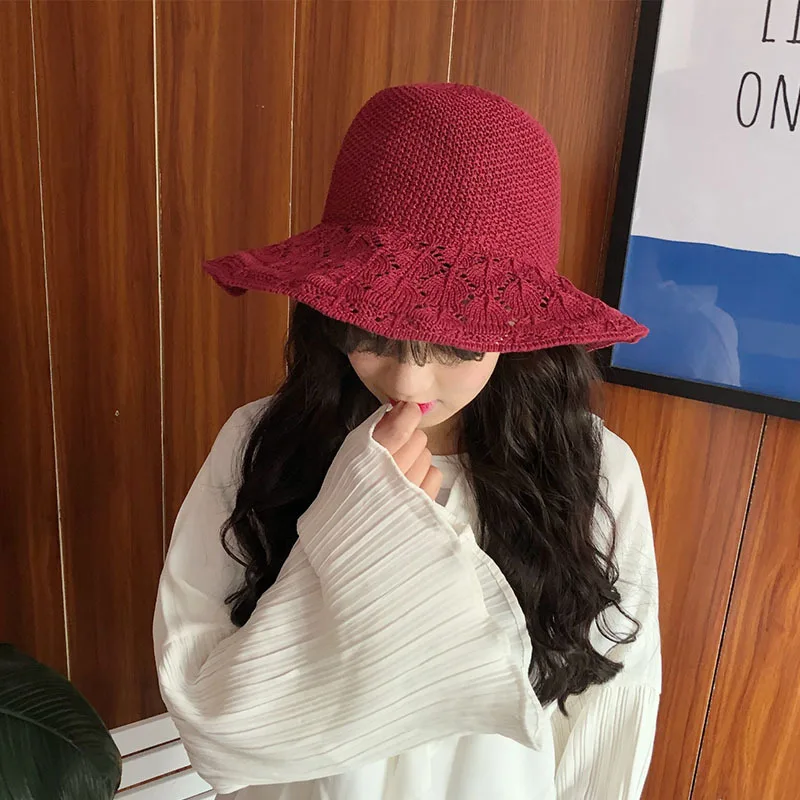 HT1542 2018 New Brand Women Hats Solid Casual Knitted Fishing Hats Ladies Wide Brim Bucket Hats Spring Female Panama Hat
HT1542 2018 New Brand Women Hats Solid Casual Knitted Fishing Hats Ladies Wide Brim Bucket Hats Spring Female Panama Hat