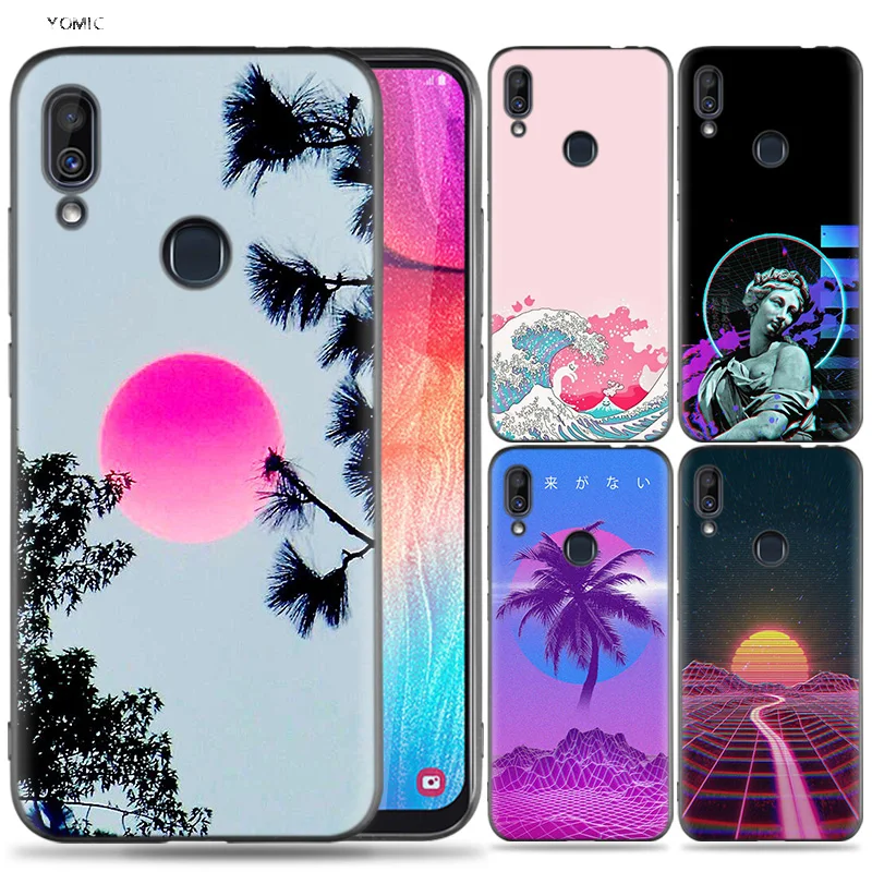 Silicone Case for Samsung Galaxy A30 A50 A10 A20 A60 A40 M10 M20 M30 A6 A8 J4 J6 J8 Plus A7 A9 2018 Vaporwave Aesthetics
Silicone Case for Samsung Galaxy A30 A50 A10 A20 A60 A40 M10 M20 M30 A6 A8 J4 J6 J8 Plus A7 A9 2018 Vaporwave Aesthetics