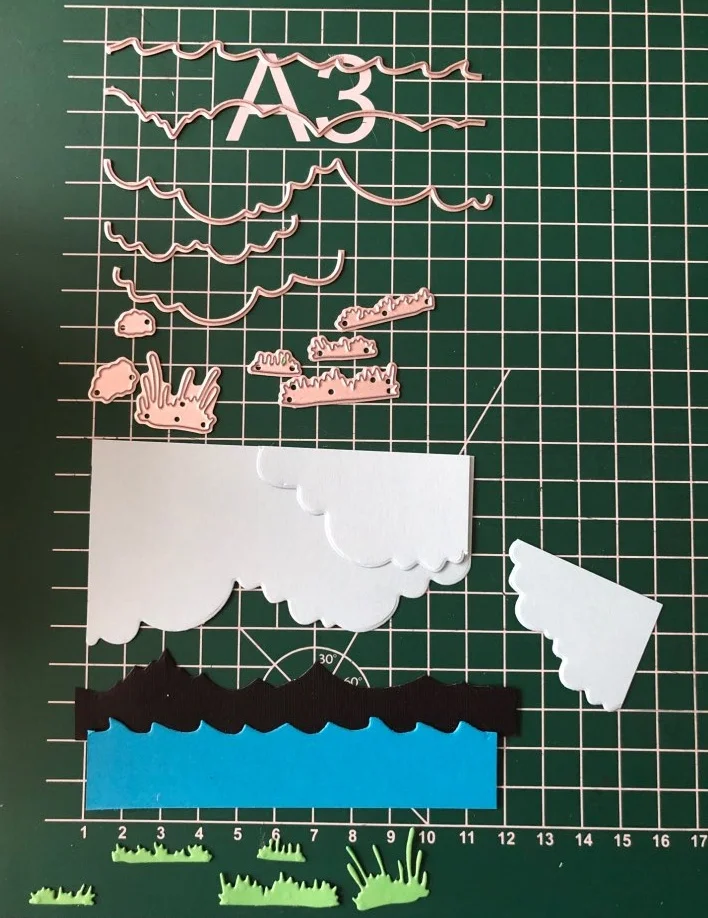 Ufurty New Design Craft Metal Cutting Dies Stitched hillside meadow Scrapbooking Album DIY Paper Card Craft Embossing Die Cuts
Ufurty New Design Craft Metal Cutting Dies Stitched hillside meadow Scrapbooking Album DIY Paper Card Craft Embossing Die Cuts