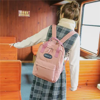 Schoolbag female version harajuku ulzzang school student junior school waterproof backpack female contracted college students
Schoolbag female version harajuku ulzzang school student junior school waterproof backpack female contracted college students